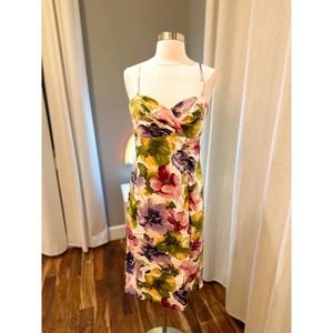 Spiegel Floral Dress Women’s Size 12 Cocktail Dress Summer